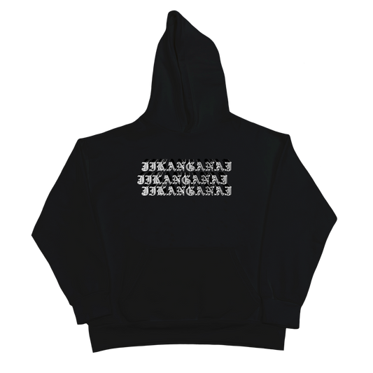 Triple Box Jikanganai (THERE IS NO TIME) fleece hoodie