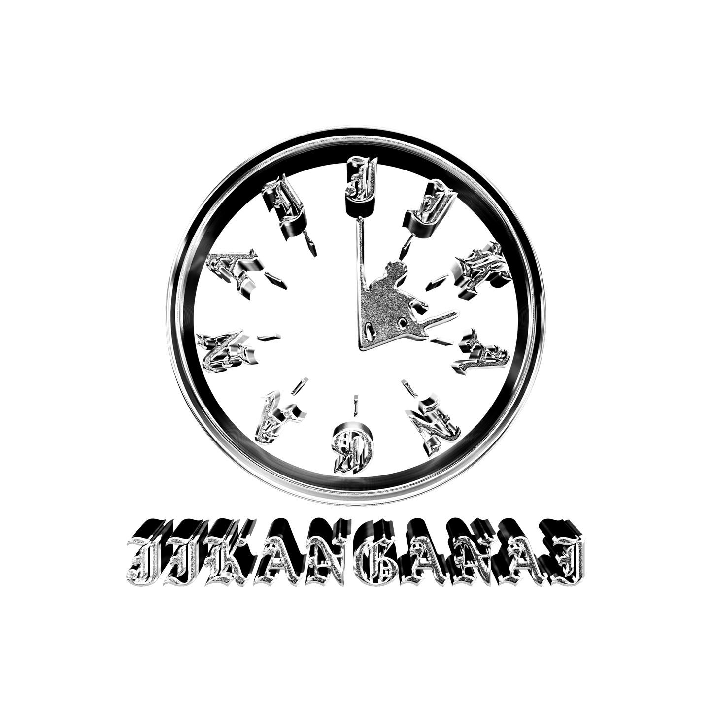 Jikanganai Clock Sticker